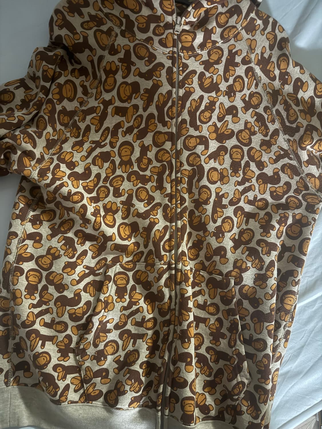 베이프 마일로후드집업 og xl 상품이미지2