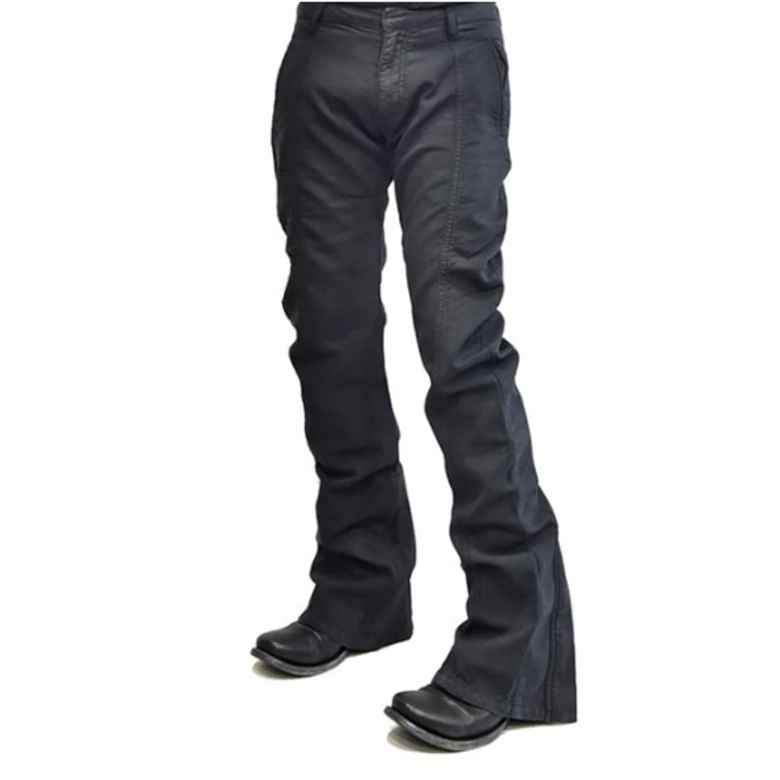 [새상품/4] ripvanwinkle 커브드 지퍼 팬츠 상품이미지1