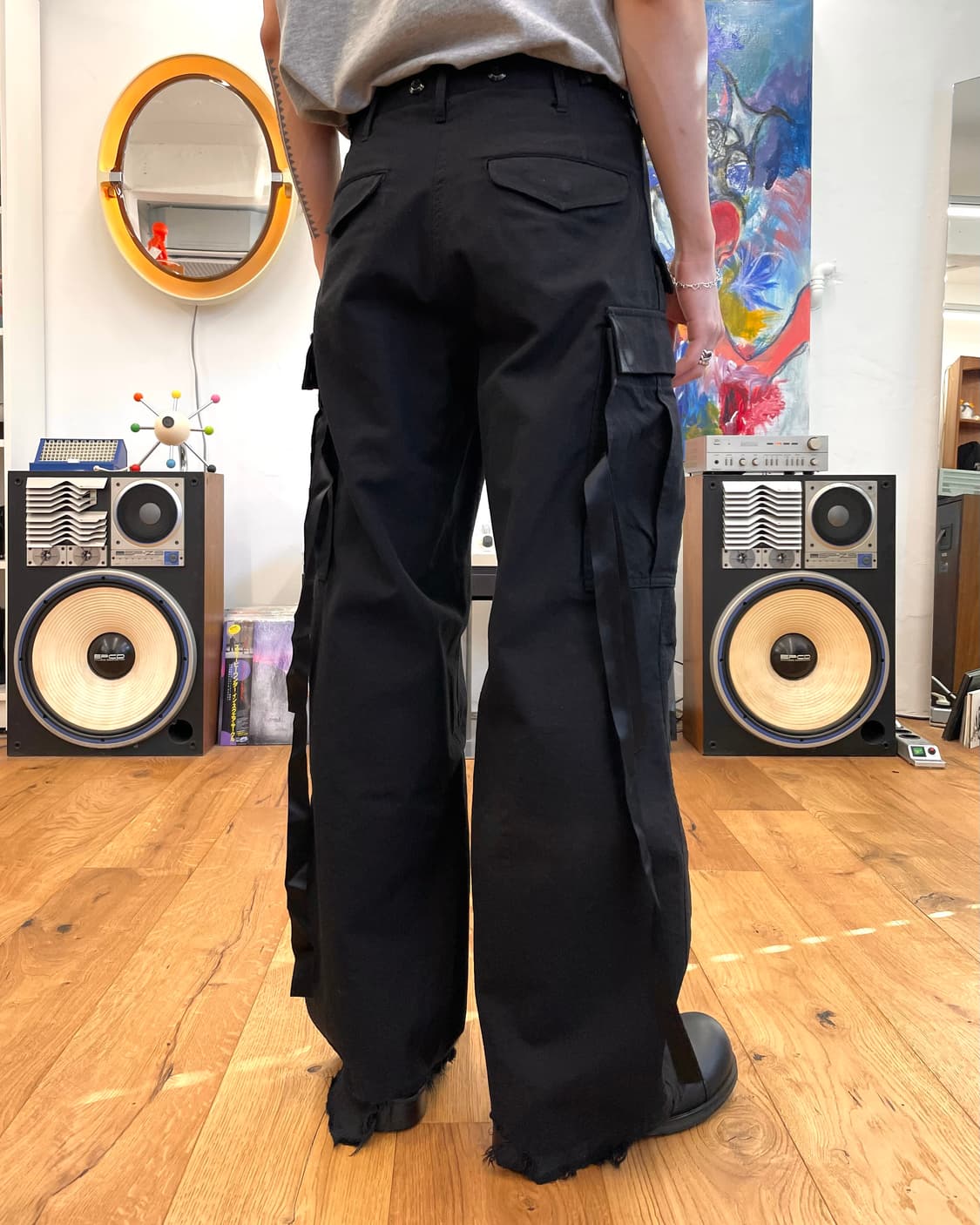 [1] 어태치먼트 울 코튼 카고 팬츠 상품이미지4