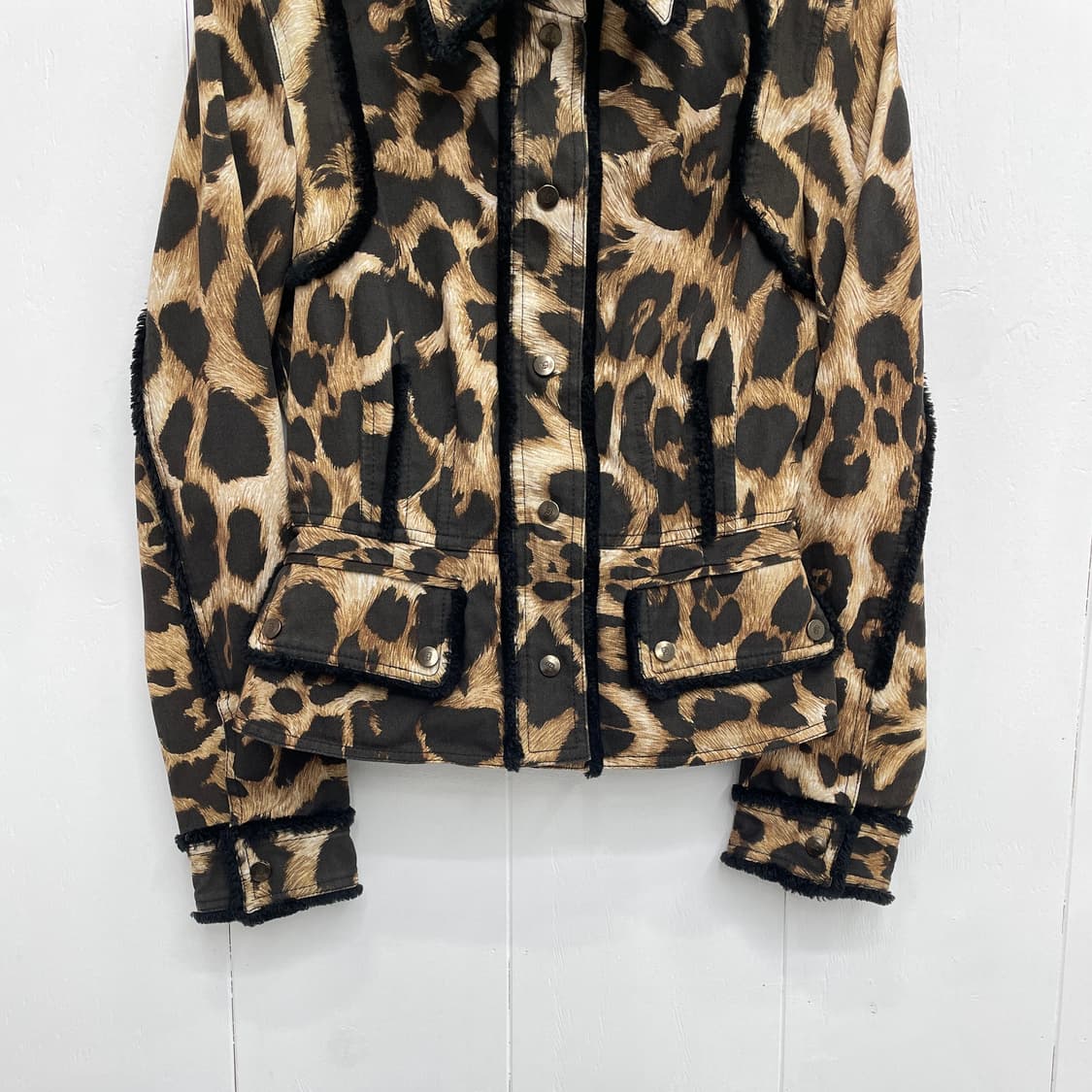 지안프랑코 페레 레오파드 자켓 스커트 투피스 셋업 상품이미지9