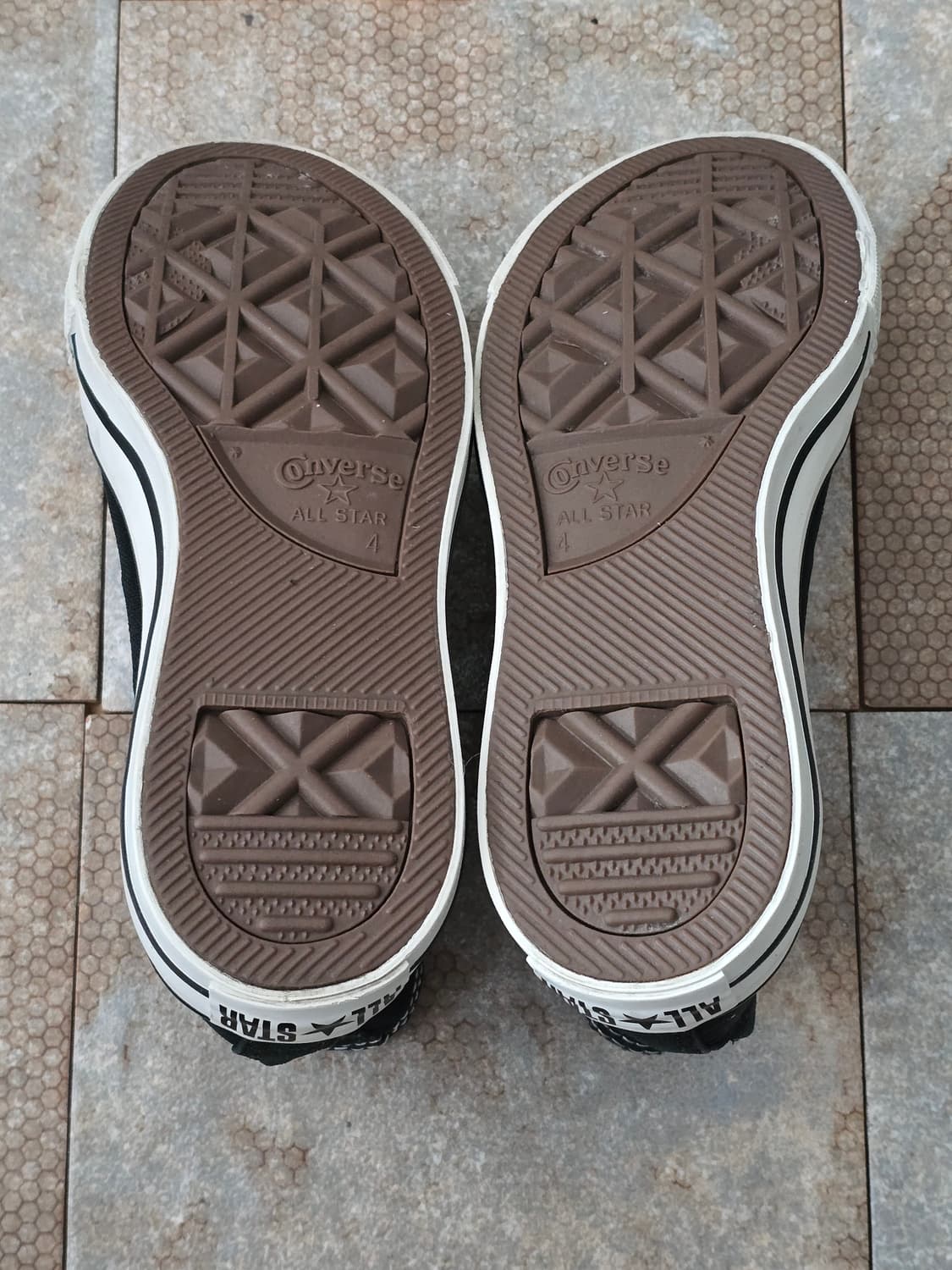 (230)컨버스 척테일러 올스타 하이 검흰  상품이미지9