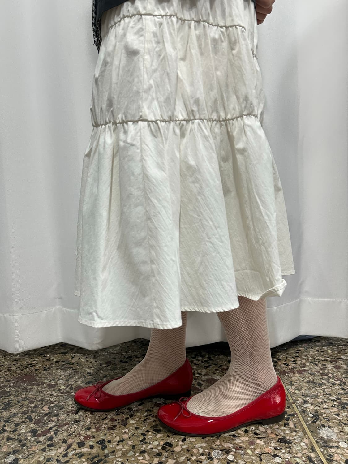 vanity beauty red flat shoes 상품이미지5