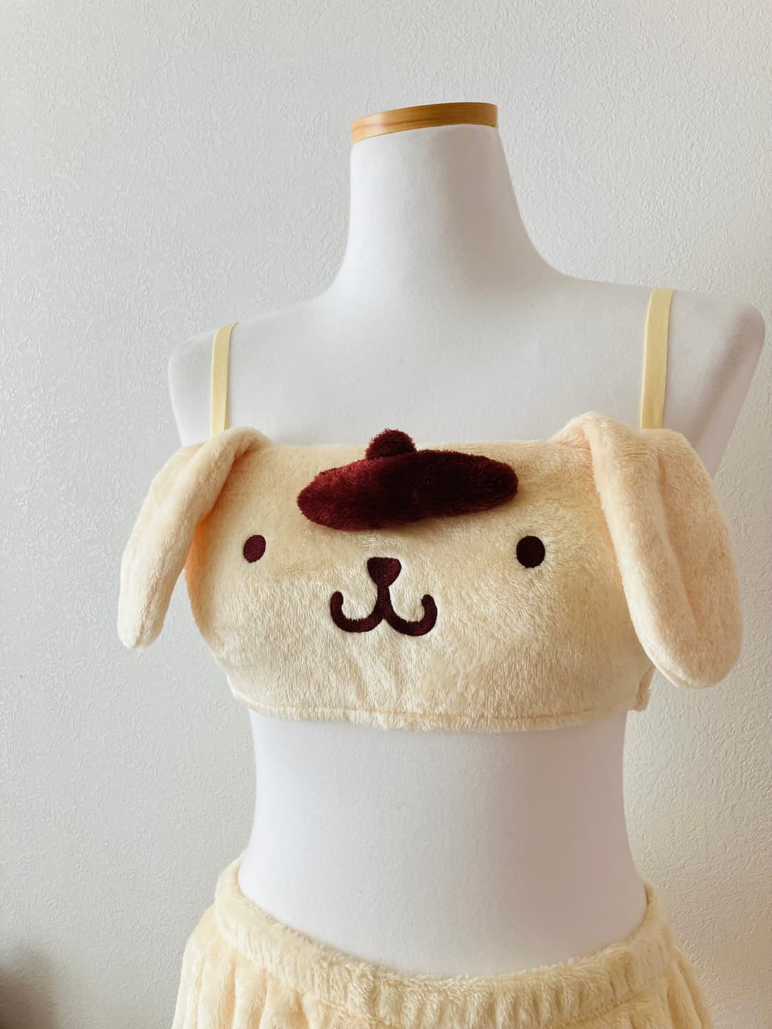 정품) 산리오 폼폼푸린 상하의 파자마세트 홈웨어 잠옷 상품이미지2