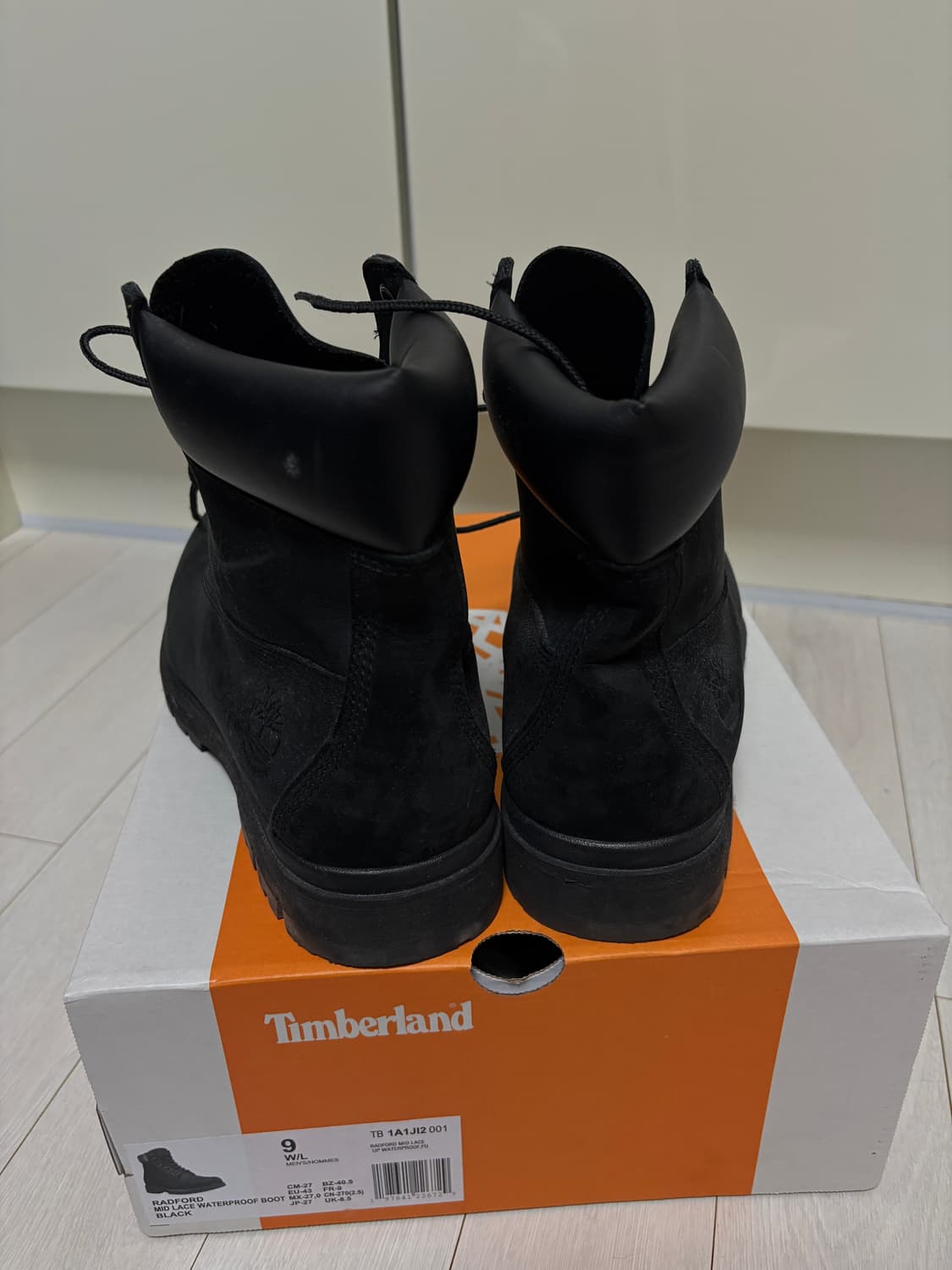 팀버랜드 워터푸르프 6인치 블랙 270 상품이미지2