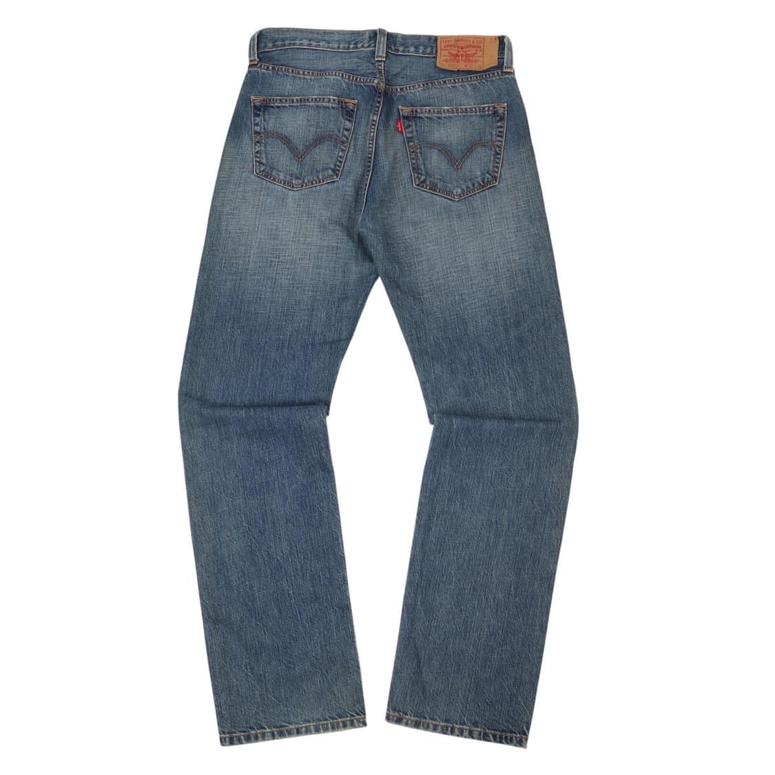 리바이스 501 스트레이트 레그 버튼플라이 진 데님팬츠 상품이미지1