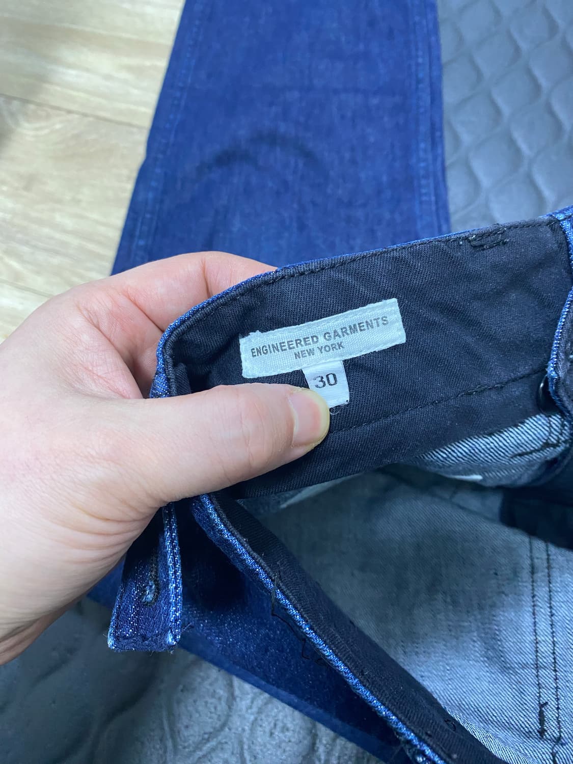 엔지니어드가먼츠 퍼티그 팬츠 콘밀데님 상품이미지6