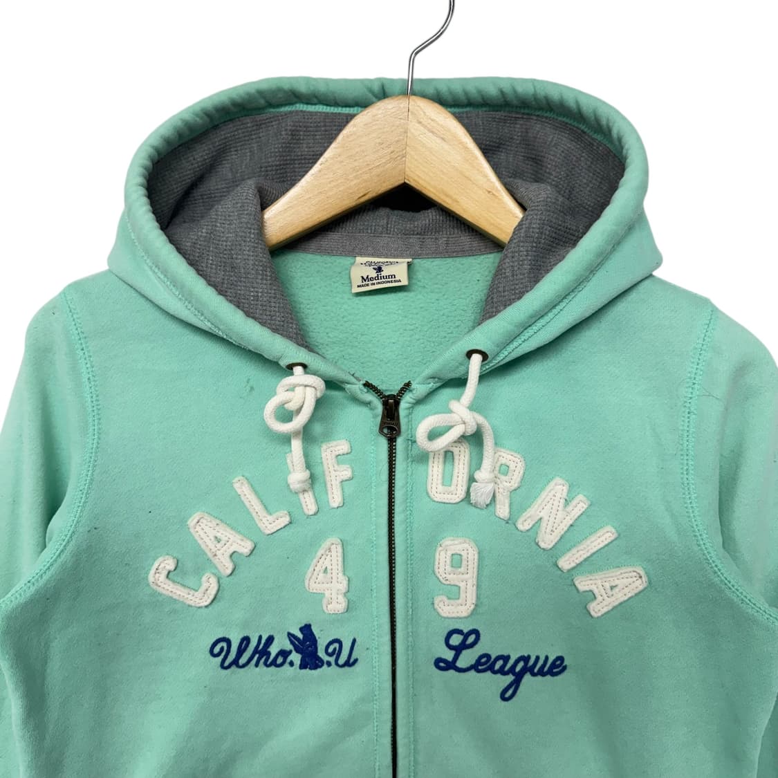 후아유 아치로고 후드집업  상품이미지2