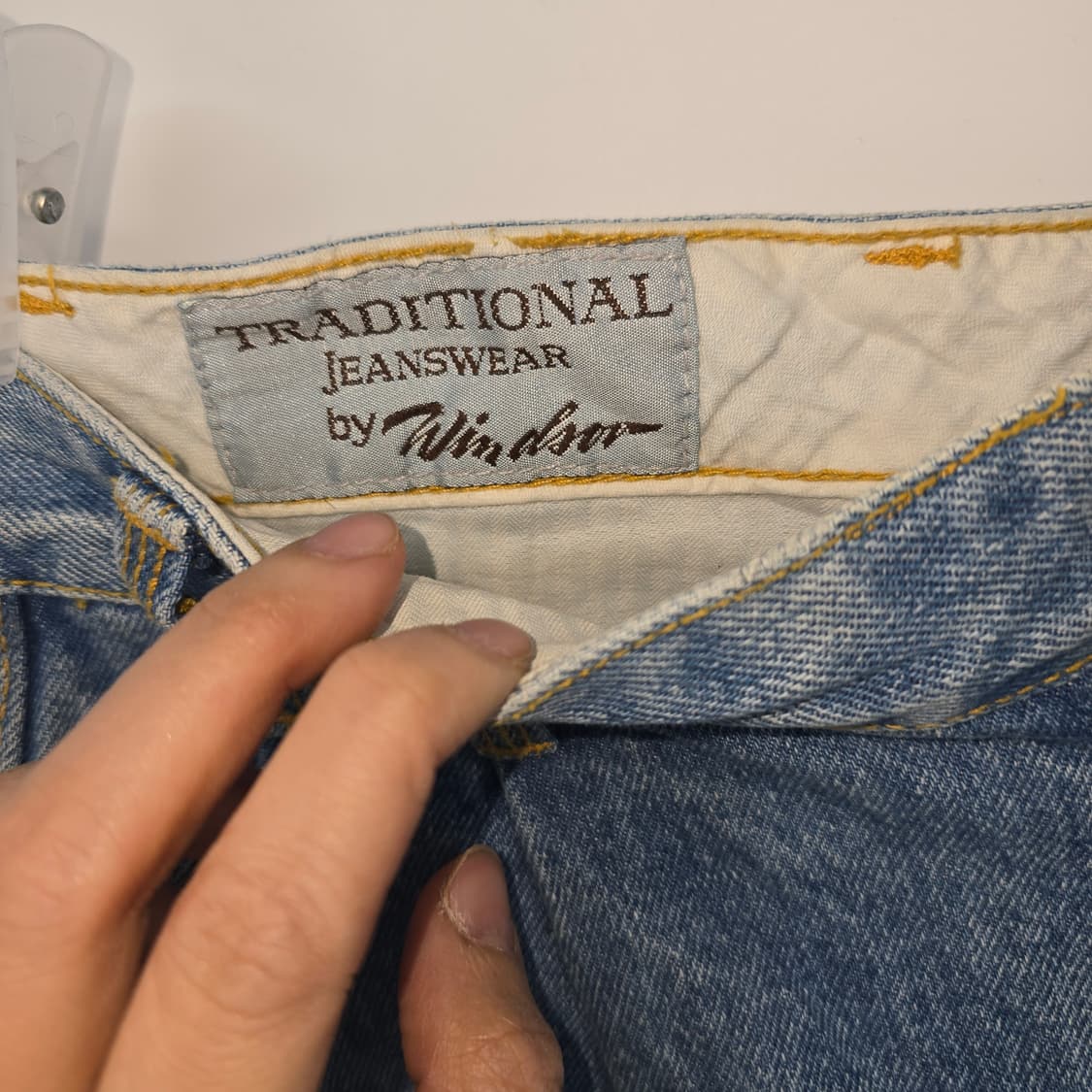 Windsor 빈티지 하이웨스트 데님 팬츠 상품이미지2