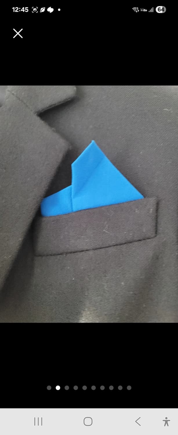 명품 구찌 정품 블랙 울 가죽라인 실크포인트 자켓 38(44-날씬66) 상품이미지2