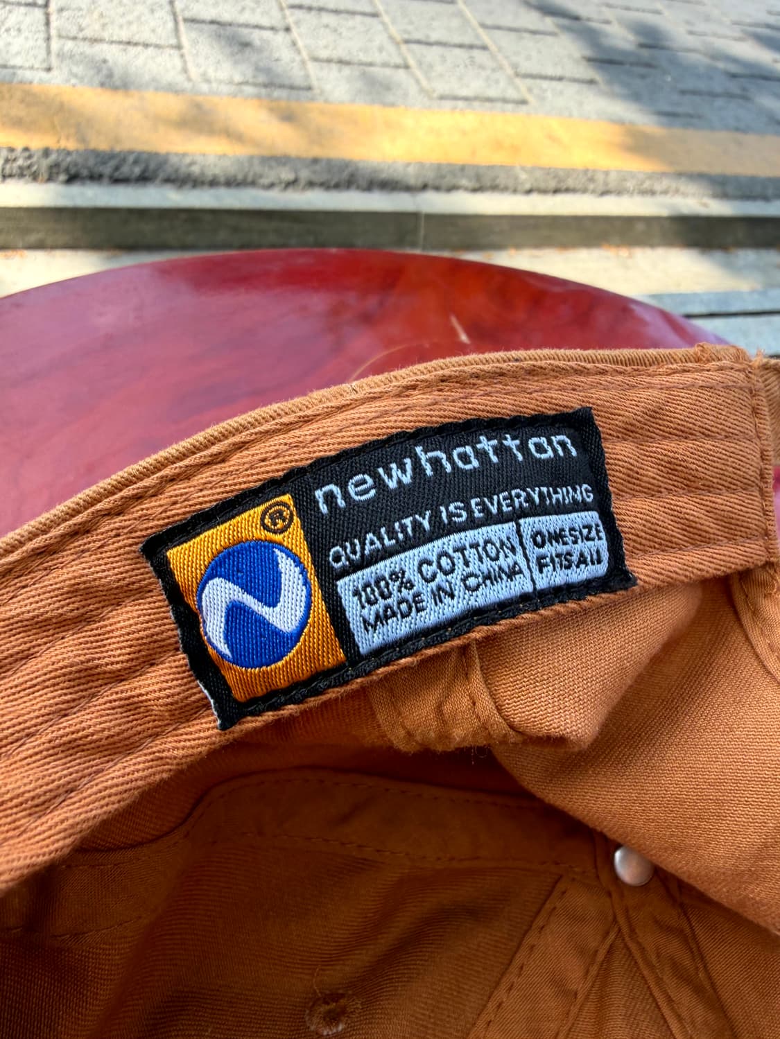 Vintage Newhattan Ball Cap 상품이미지5
