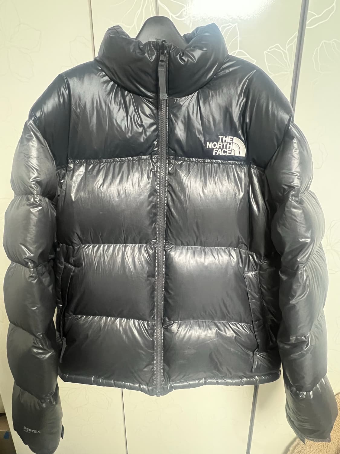 노스페이스 퀸텀 눕시 실버 그레이 판매합니다. 상품이미지1