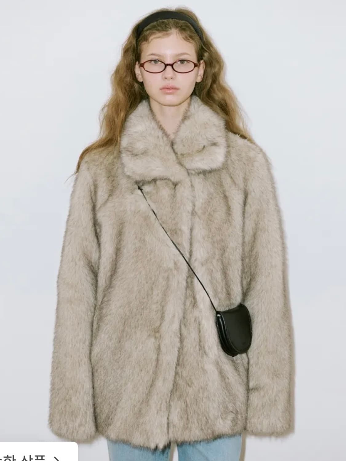 시눈 퍼자켓 브라운 상품이미지1