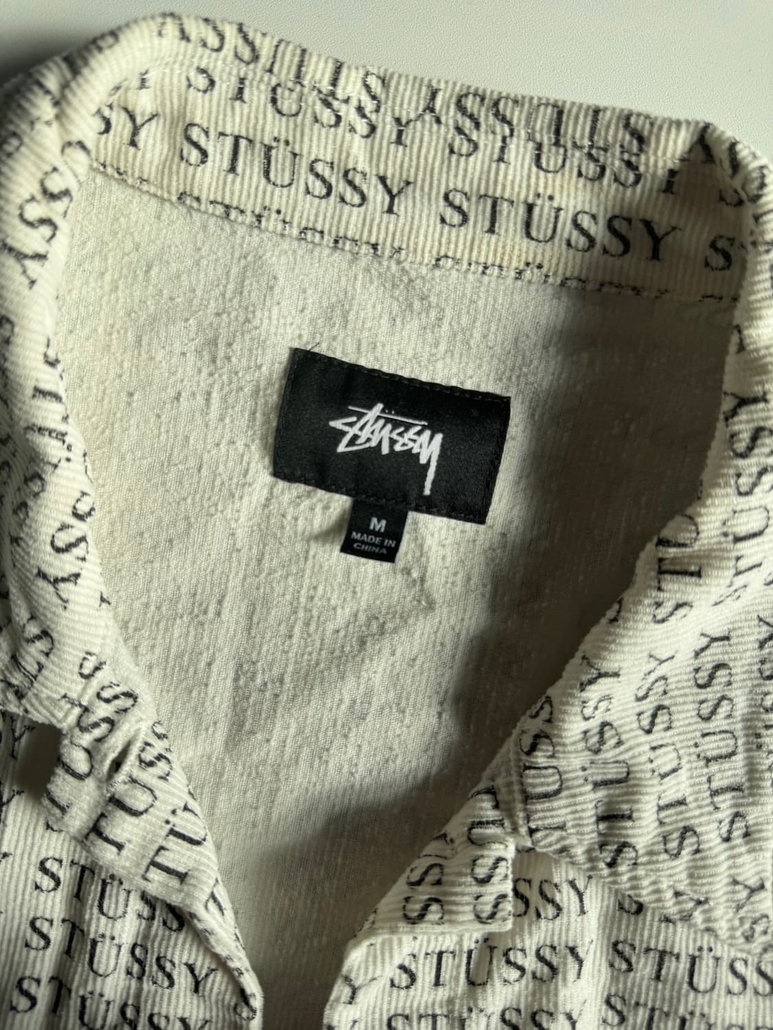 Stussy 코듀로이 반팔셔츠 여성용 상품이미지2