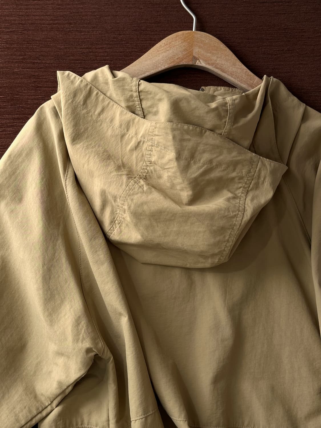 Stretched nylon design mountain parka 상품이미지9