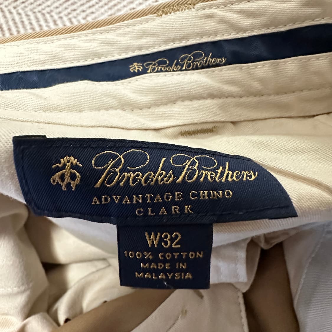 BROOKS BROTHERS cotton chino pants 상품이미지3
