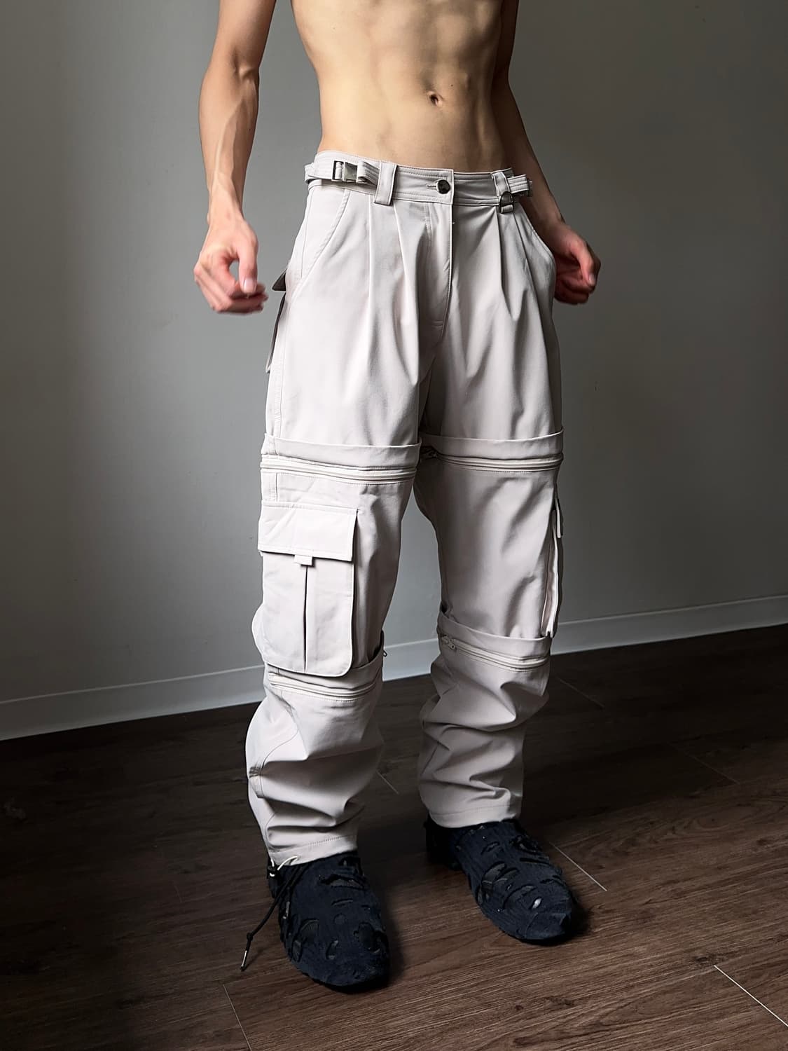 Badblood 3 in 1 지퍼 디태처블 카고 팬츠 상품이미지4