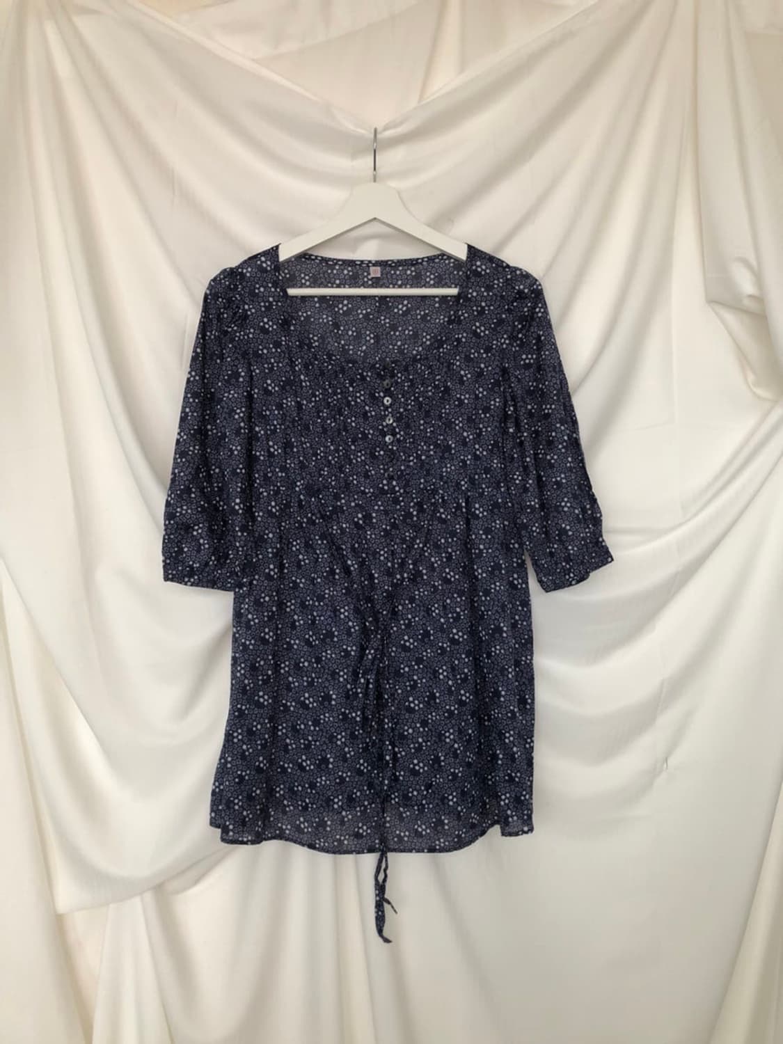 706. navy garden blouse 상품이미지5