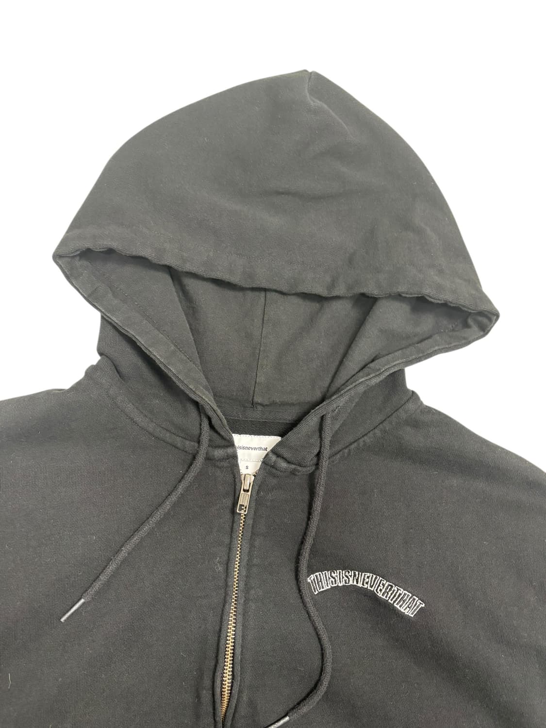 디스이즈네버댓 후드집업 블랙 상품이미지4