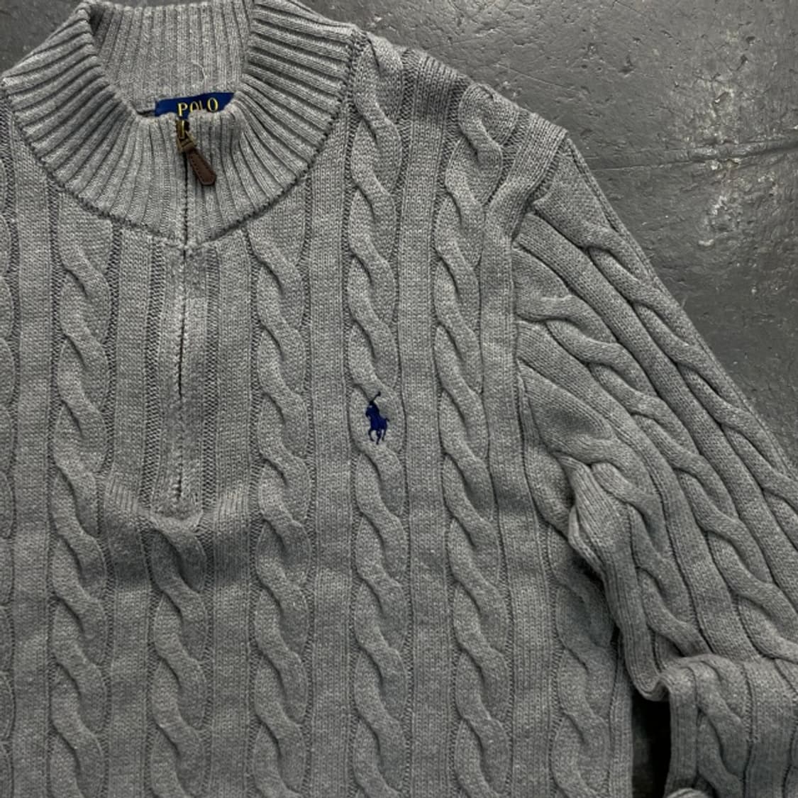 95 폴로 랄프로렌 신형 꽈배기 풀오버 니트 상품이미지2