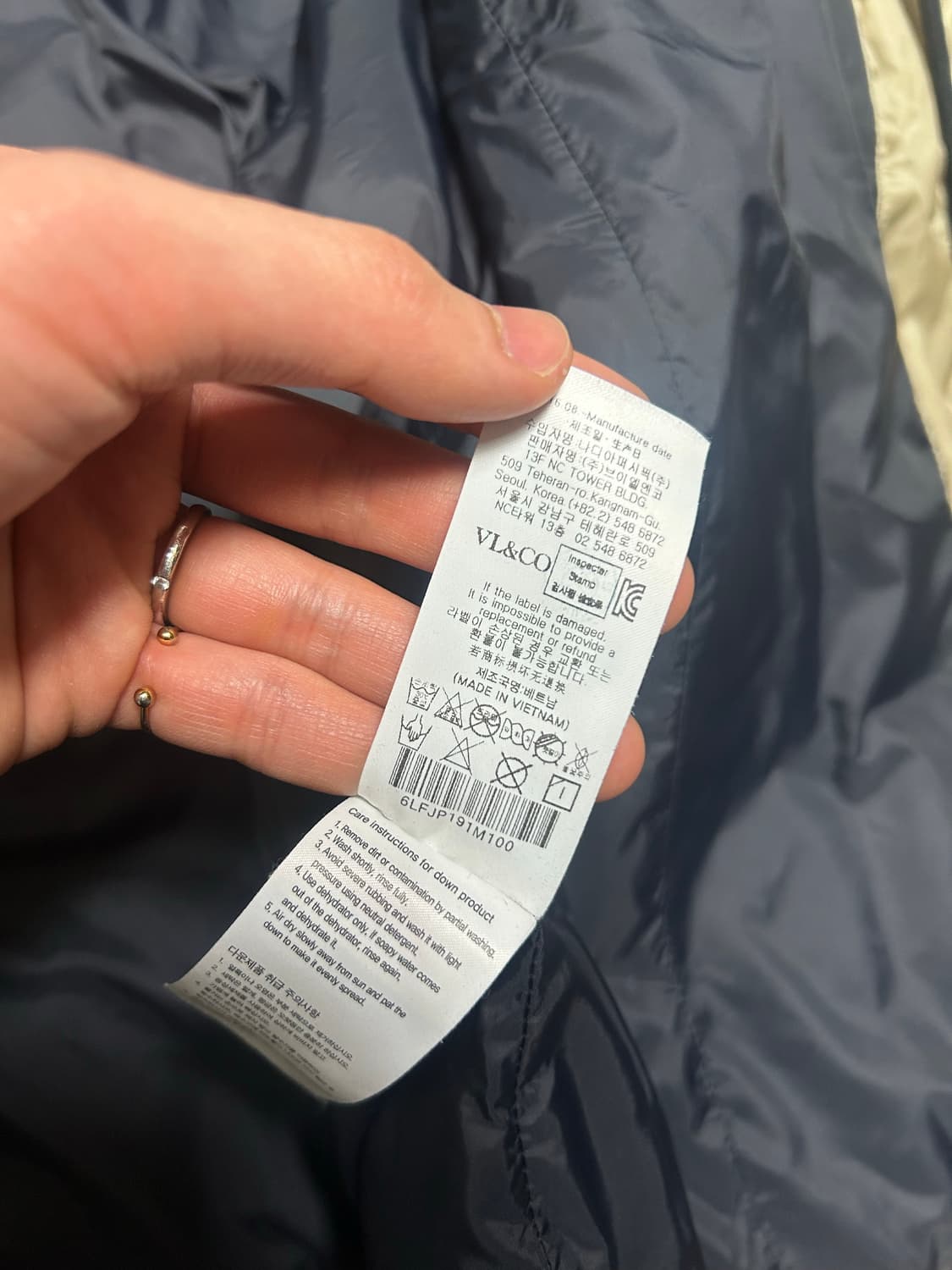 루이스까스텔 오리털 덕다운 경량 패딩 점퍼 상품이미지4