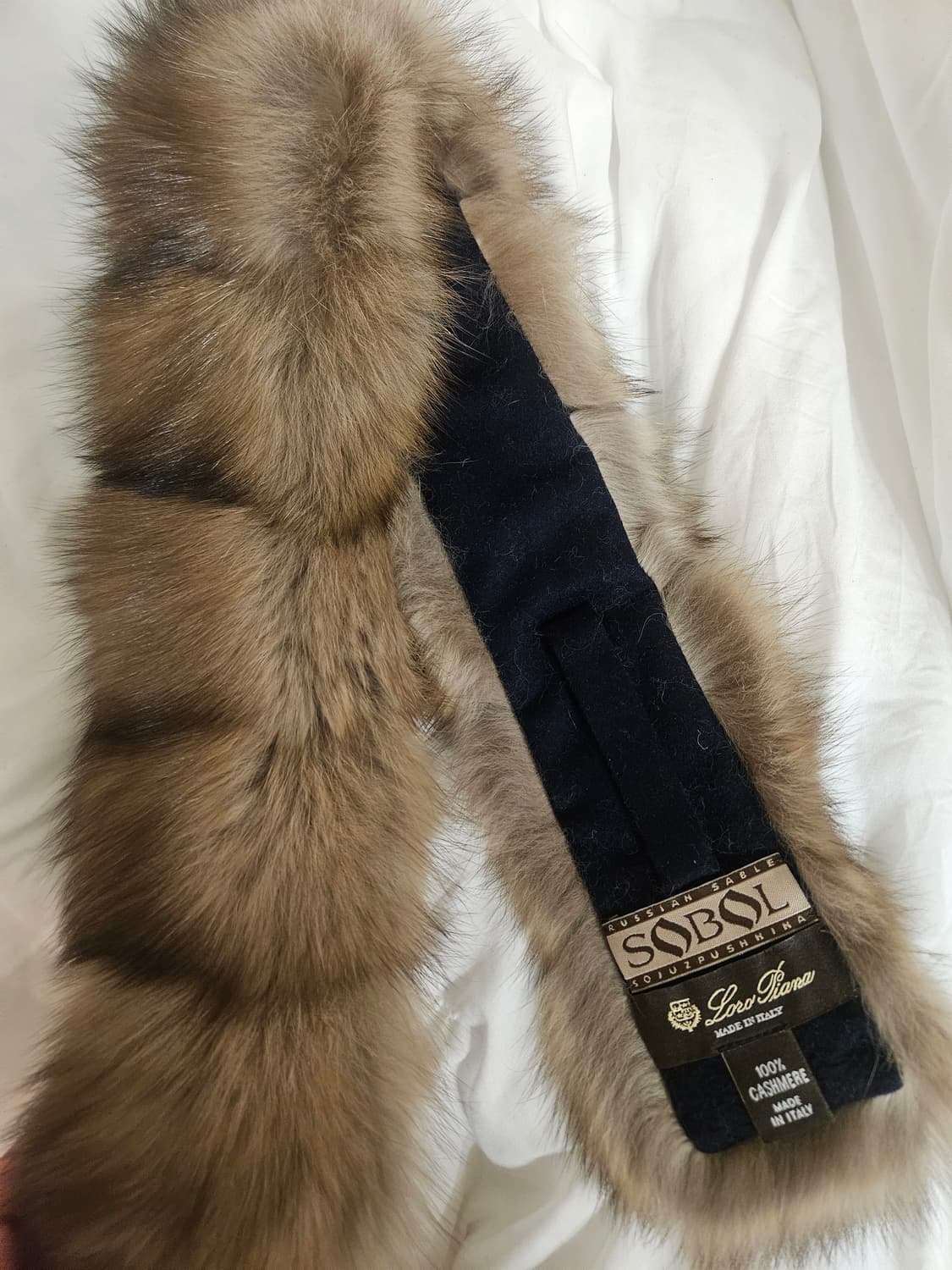 세이블 캐시미어 미니 머플러 상품이미지1