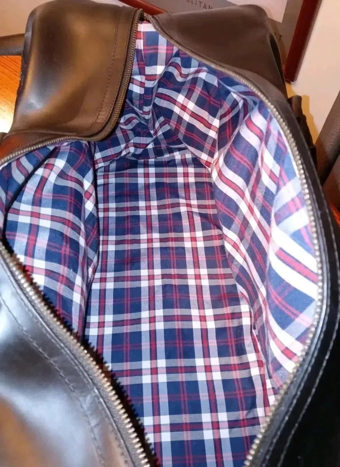 맥캘란 더플백 보스턴백 러기지 가방 왁스 가죽 맥켈란 상품이미지4