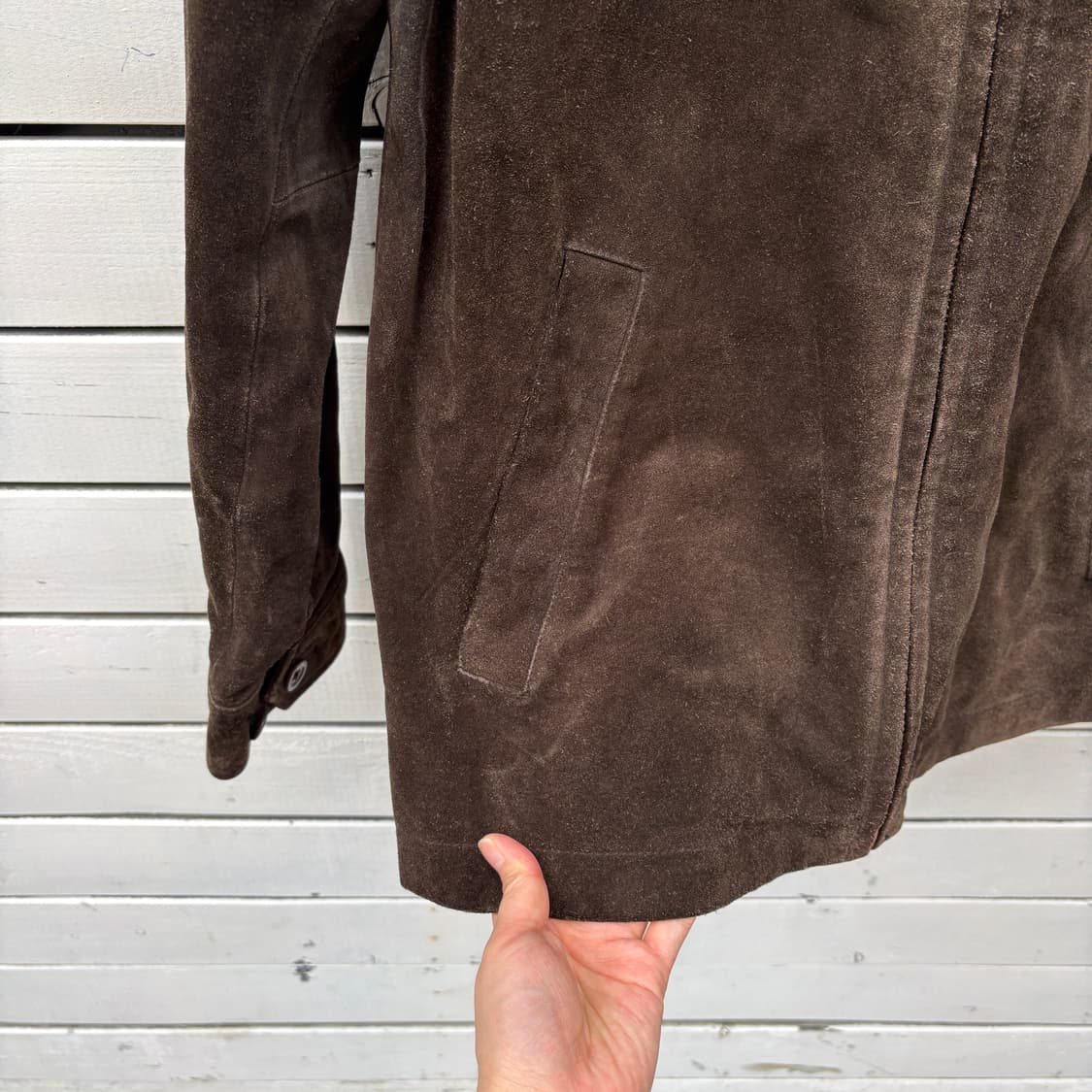 Banana Republic 바나나리퍼블릭 레더 가죽 스웨이드 자켓 상품이미지7