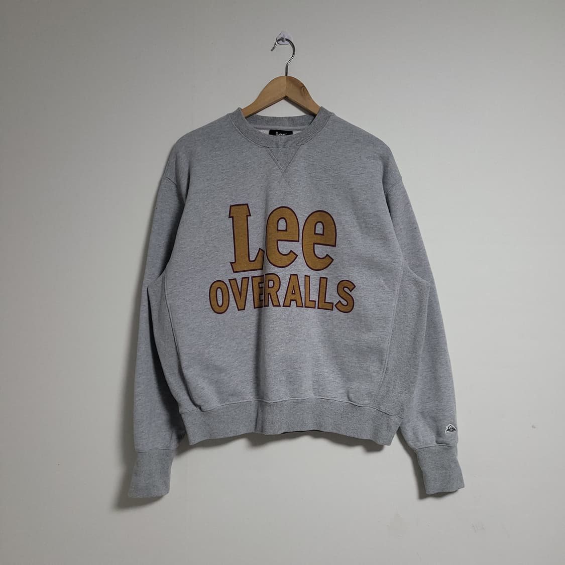 (M) Lee 리 OVERALLS 맨투맨 그레이 상품이미지1