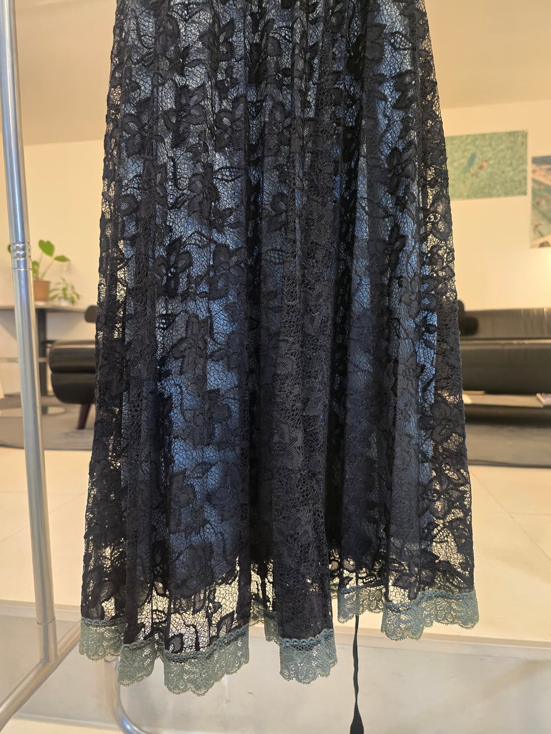 레이스끈 원피스 상품이미지4