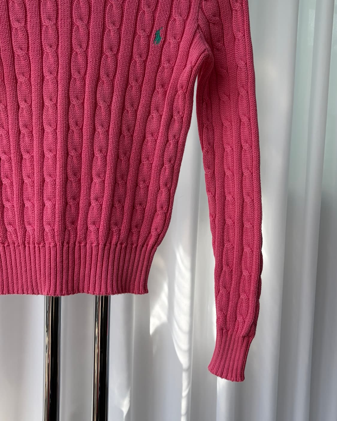 [XS]폴로 랄프로렌 꽈배기 케이블 코튼 니트 상품이미지5