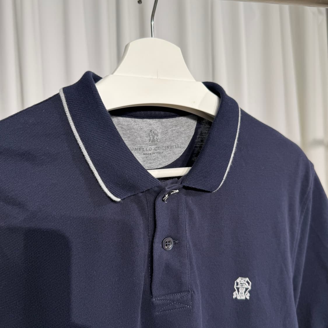 (Xl) 브루넬로 쿠치넬리 코튼 카라티 상품이미지2