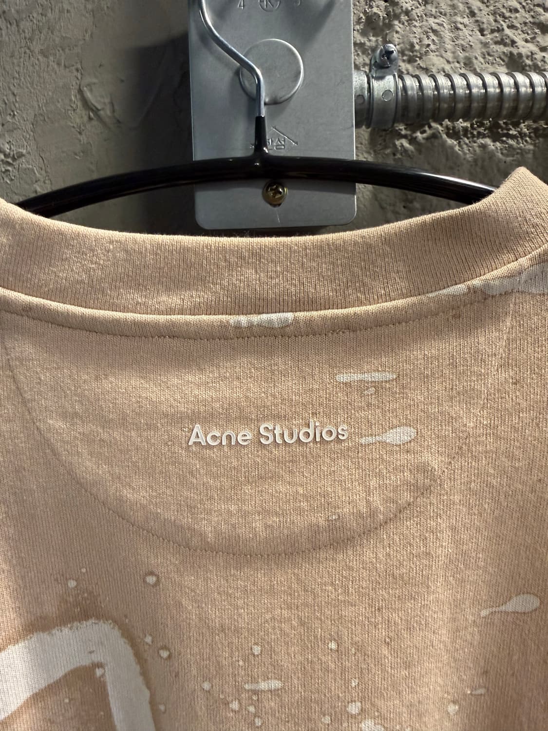 오버핏 아크네 스튜디오 ACNE STUDIOS 시티 페이스 그래픽 티 상품이미지6