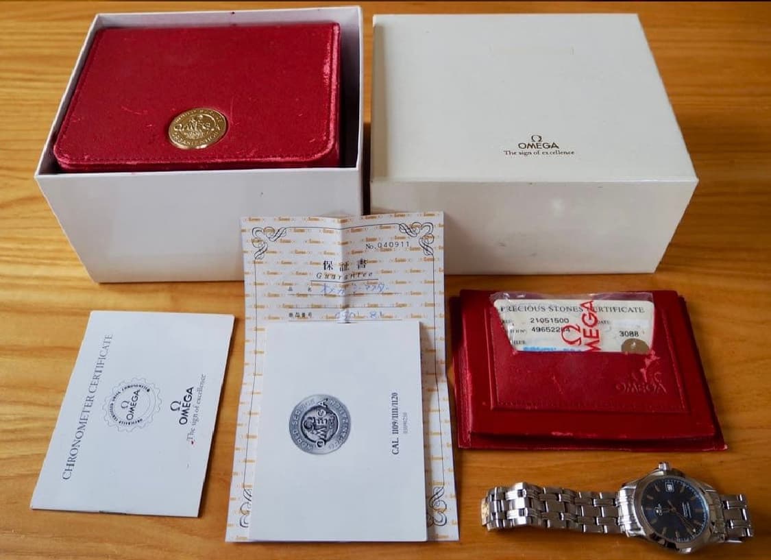 오메가 씨마스터 120 오토 크로노미터 극미품 풀구성 상품이미지9