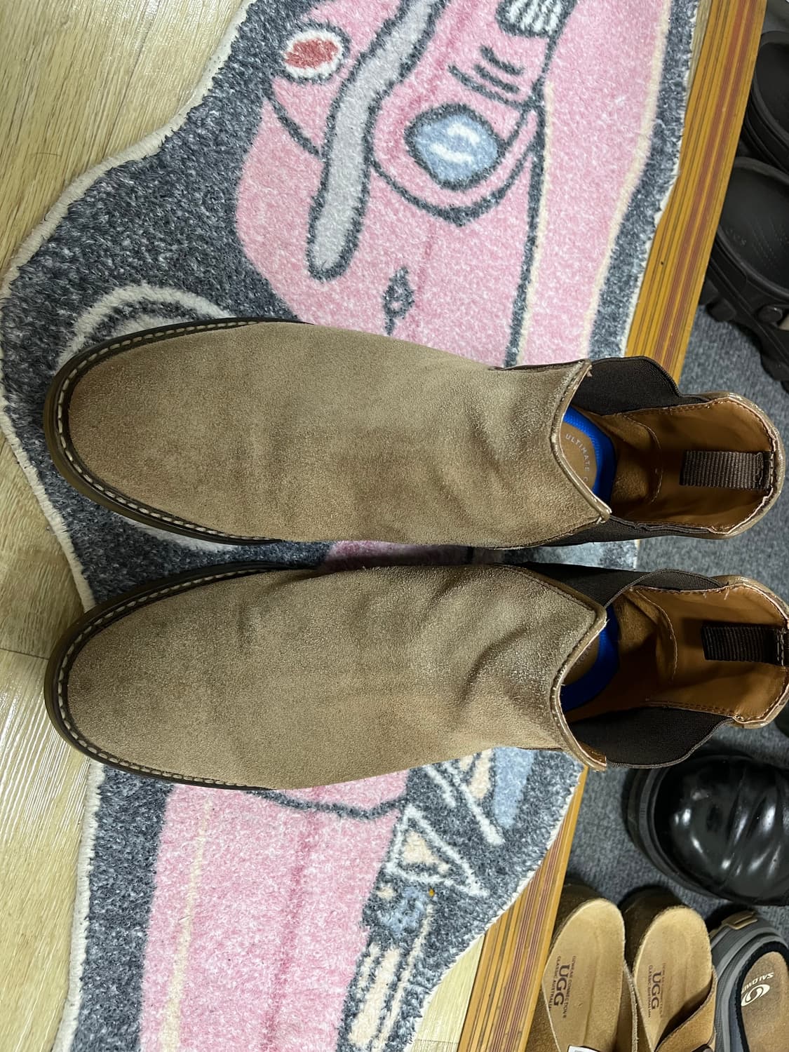 [250] 클락스 스웨이드 첼시 부츠 상품이미지1