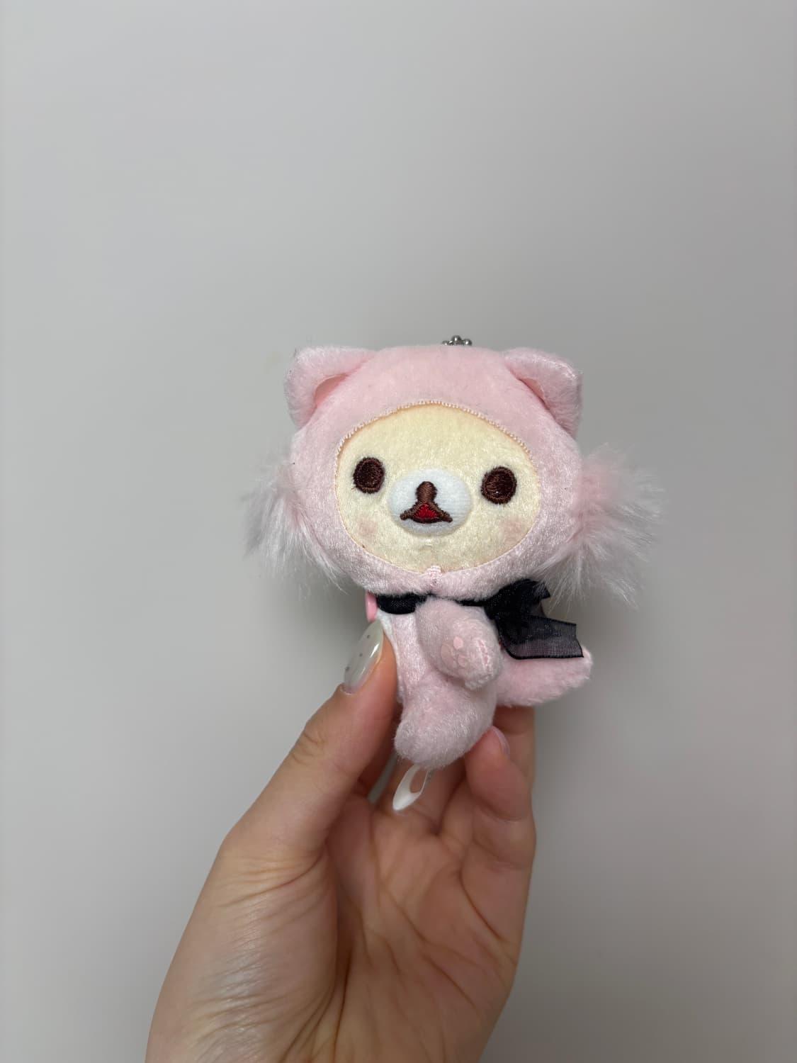 2018 고전 산엑스 코리락쿠마 네코시리즈 마스코트 키링 인형 희귀 레어 상품이미지1