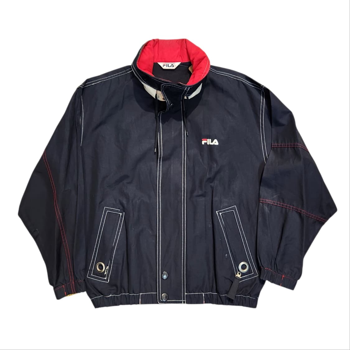 FILA 필라 블랙 바람막이 자켓 (100) 상품이미지1