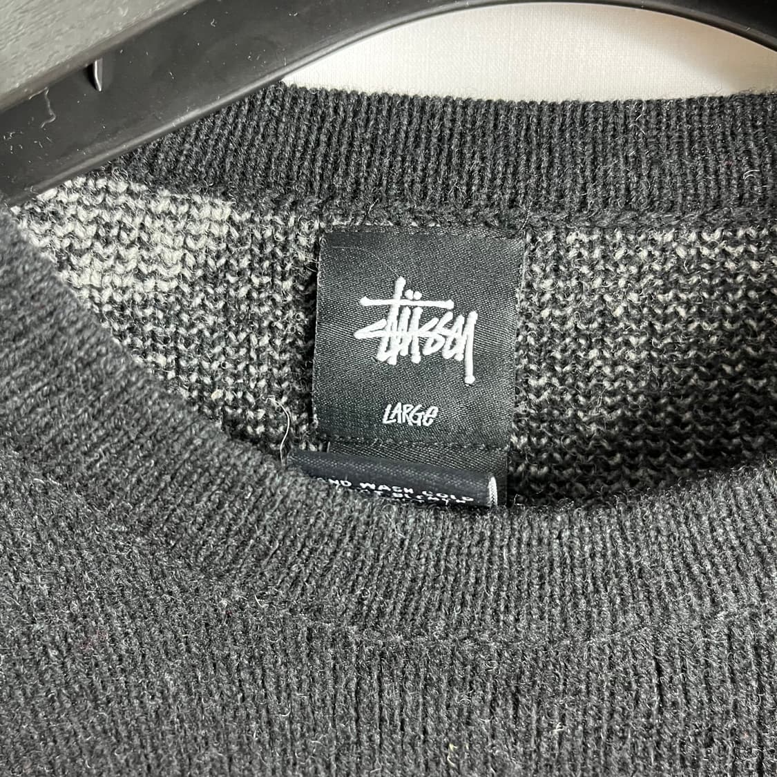 <L> 스투시 페이즐리 니트 상품이미지4