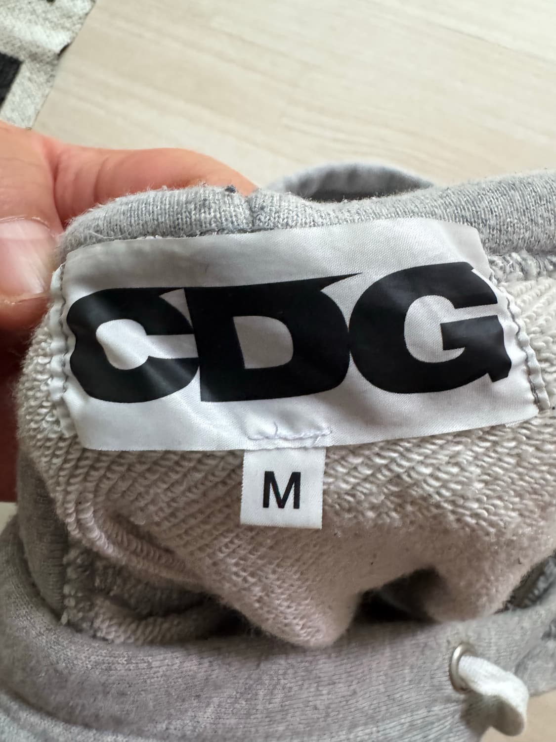 CDG 후드티 M사이즈 오버사이즈 상품이미지8