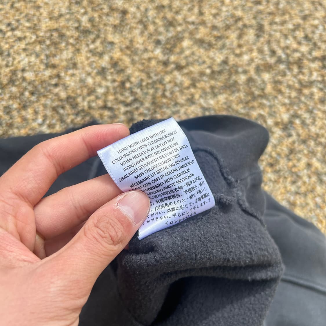 에센셜 (Essentials)블랙 맨투맨 상품이미지6