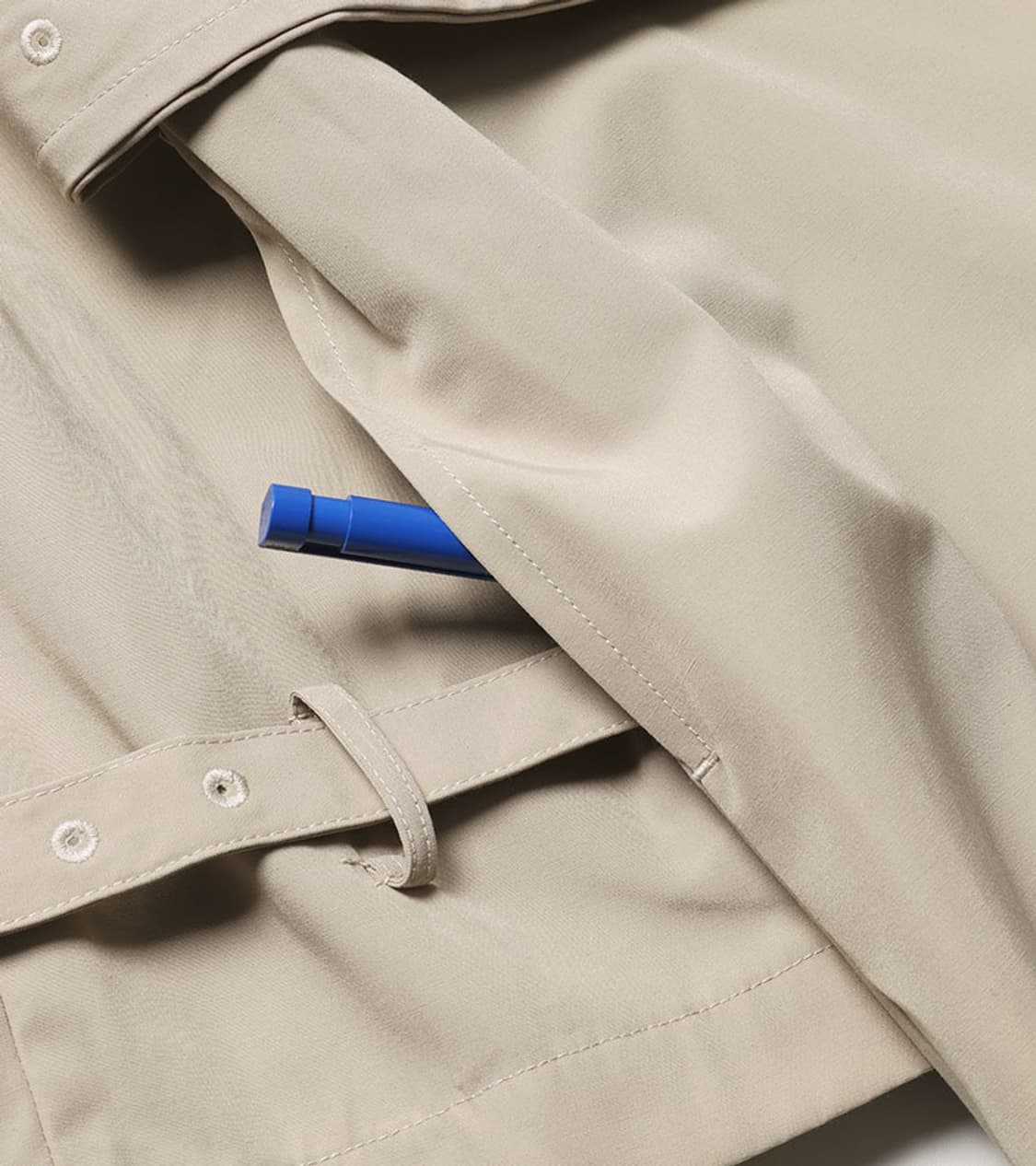 BEAMS - OVER TRENCH COAT 상품이미지9