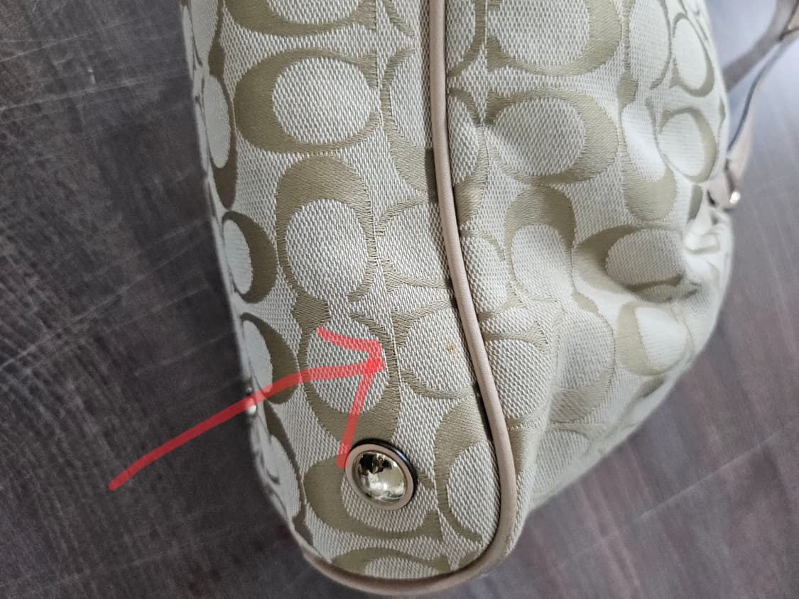 COACH 코치 시그니처 자가드 숄더백 상품이미지8