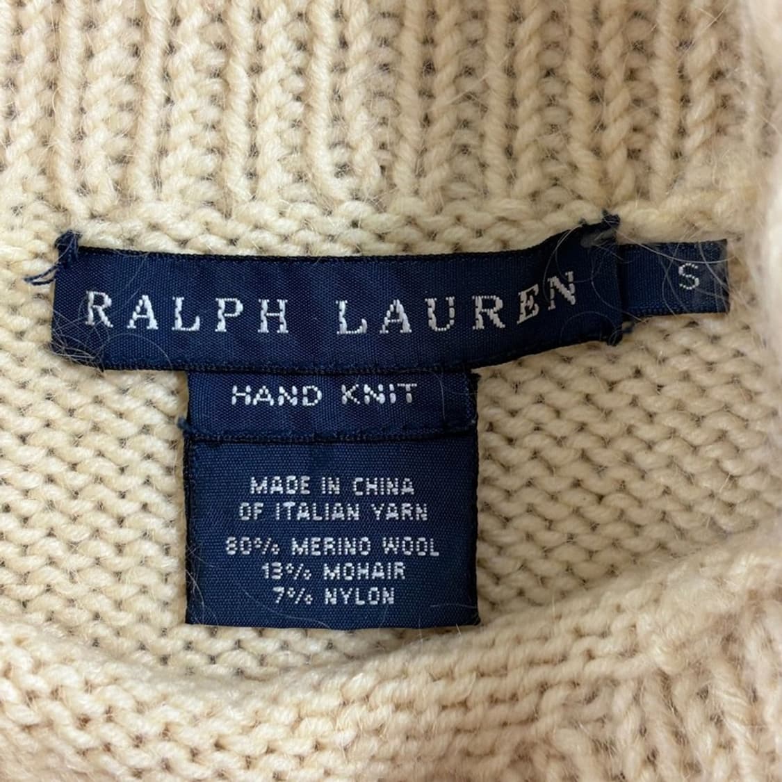 랄프로렌 울블렌드 터틀넥 니트 v3106 상품이미지5