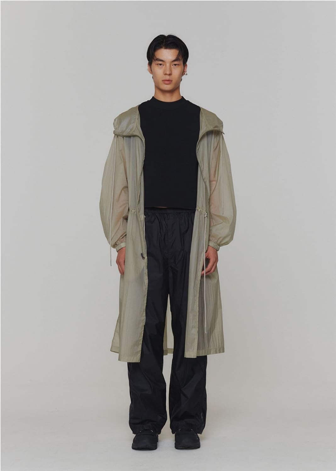 amomento oversize shirring safari 상품이미지1