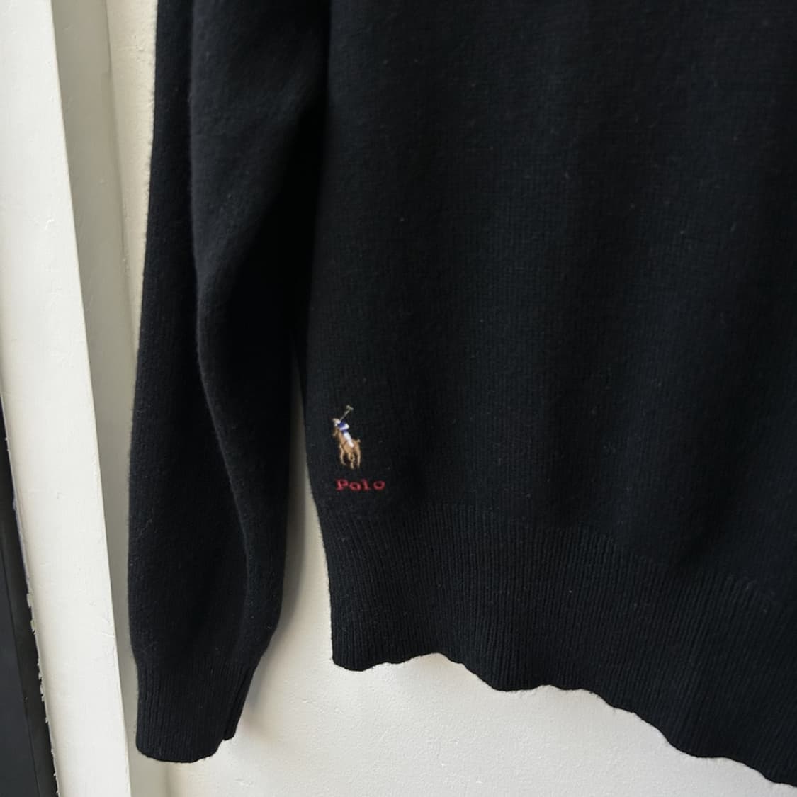15822 - 폴로 랄프로렌 블랙 울 니트 (울 70% 캐시미어 10%) 상품이미지3