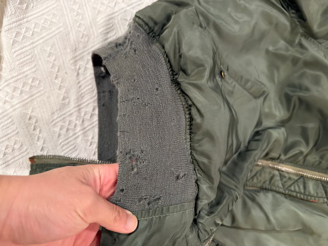 70s ALPHA INDUSTRIES (MA-1) XL 상품이미지6