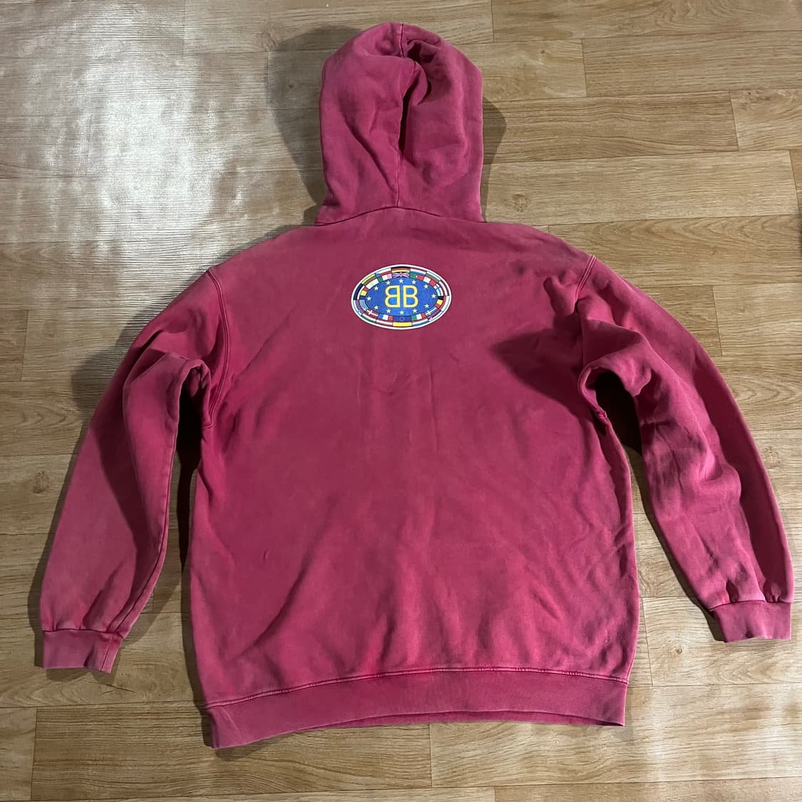 [105-110] 발렌시아가 가먼트 오버 후드티 상품이미지7