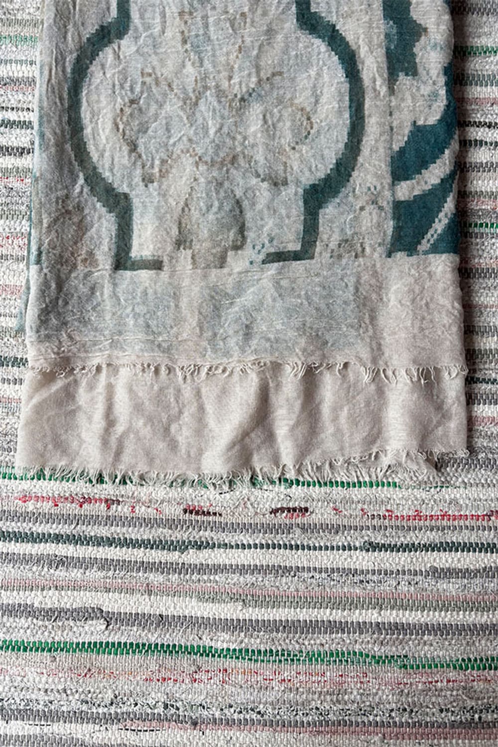 Green Printed Scarf 상품이미지2