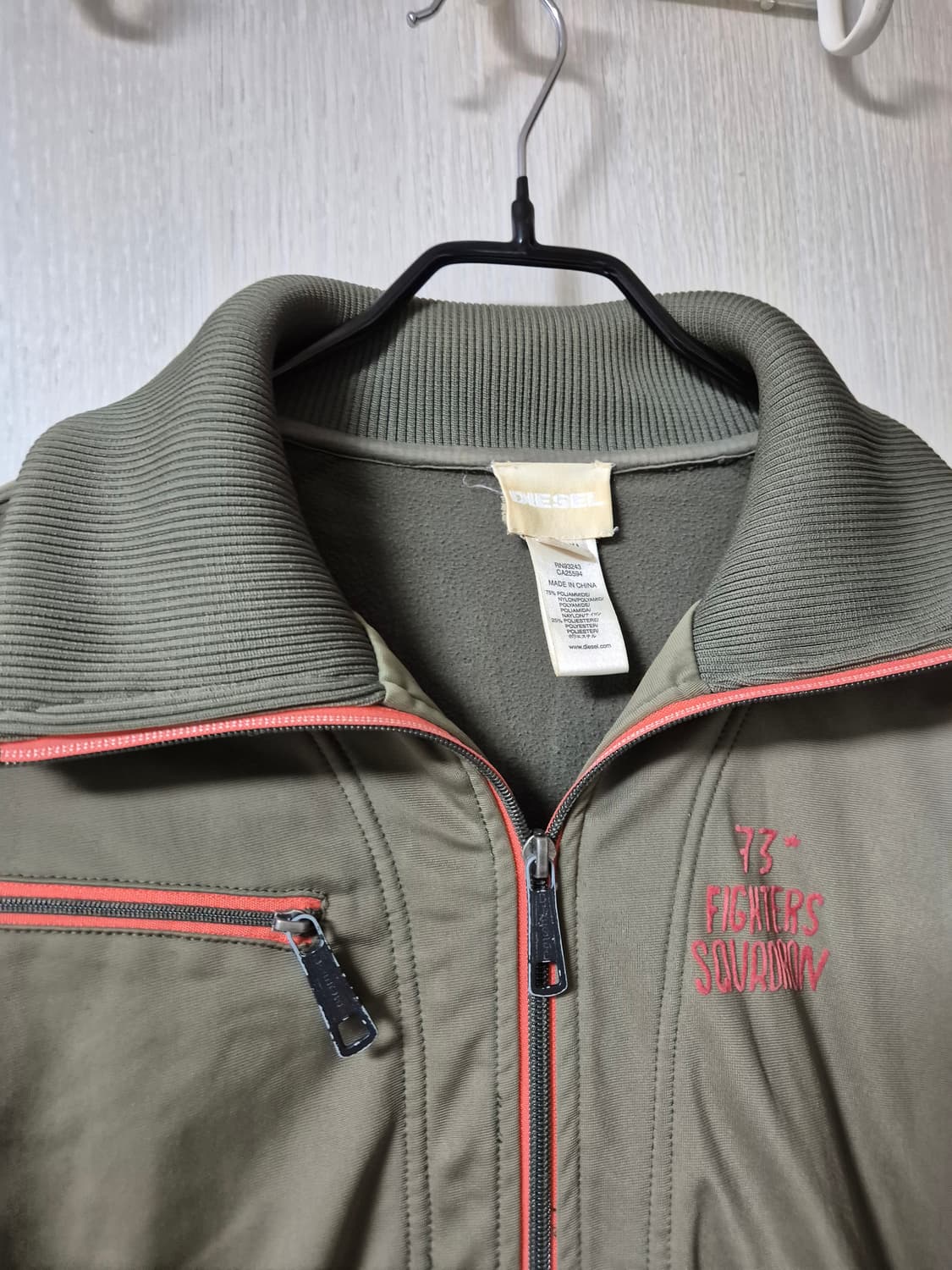 (정품) 디젤 오리엔탈 집업 져지 XL  상품이미지3