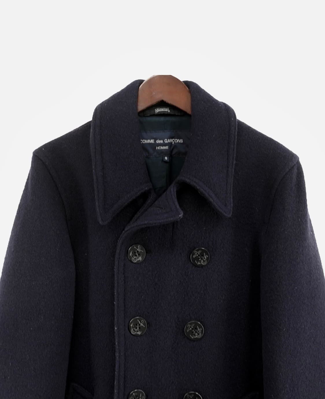 comme des garcons 피코트 S 네이비 상품이미지2