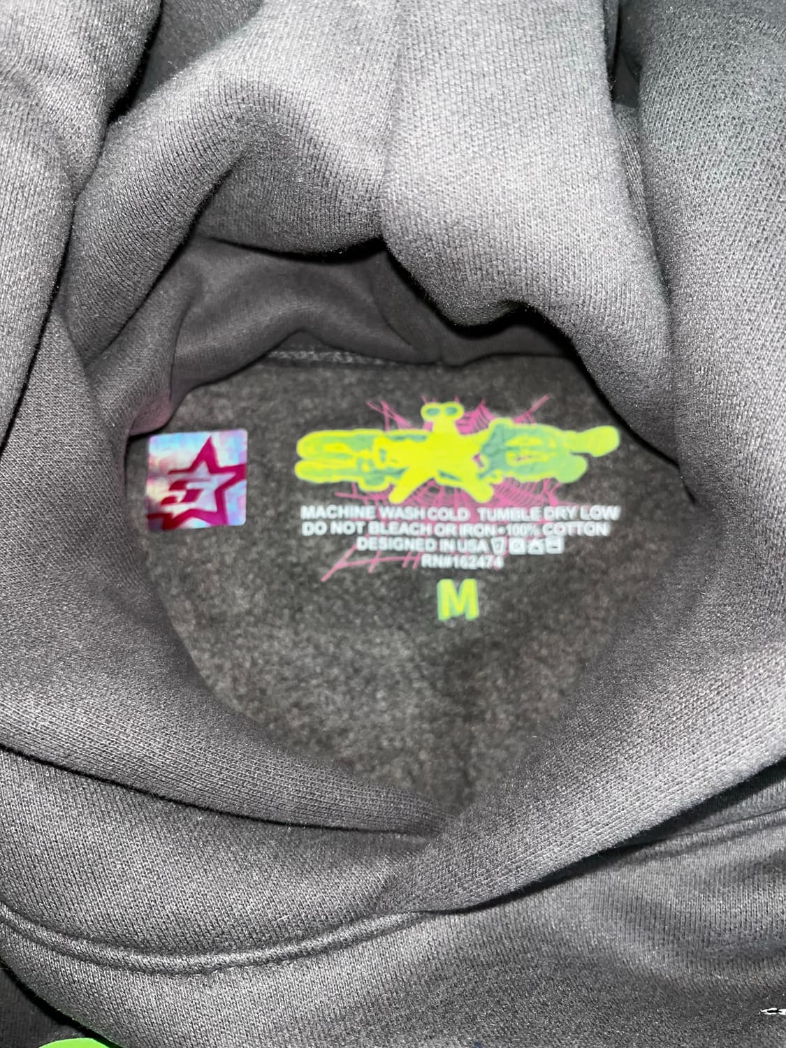 sp5der 후드티 급 상품이미지4